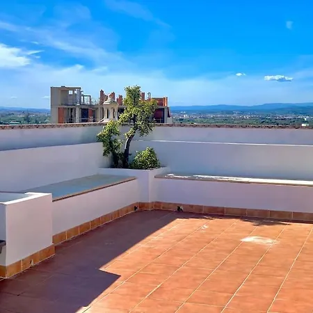 Appartamento Atico Con Piscina Y Gran Terraza En Playa Pobla De Farnals