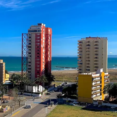 Atico Con Piscina Y Gran Terraza En Playa Pobla De Farnals Appartamento