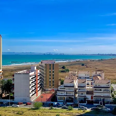 Appartamento Atico Con Piscina Y Gran Terraza En Playa Pobla De Farnals La Pobla de Farnals