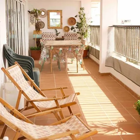 Atico Con Piscina Y Gran Terraza En Playa Pobla De Farnals Appartamento *